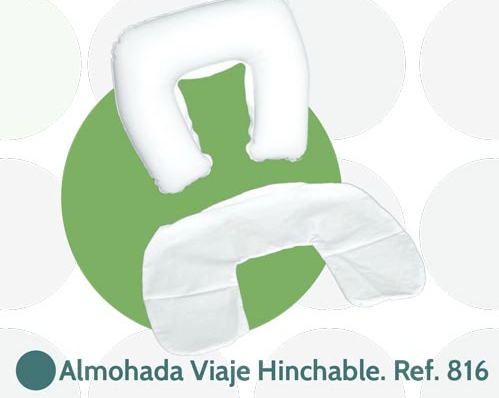 ORTOTEX ALMOHADA CERVICAL VIAJE HINCHABLE