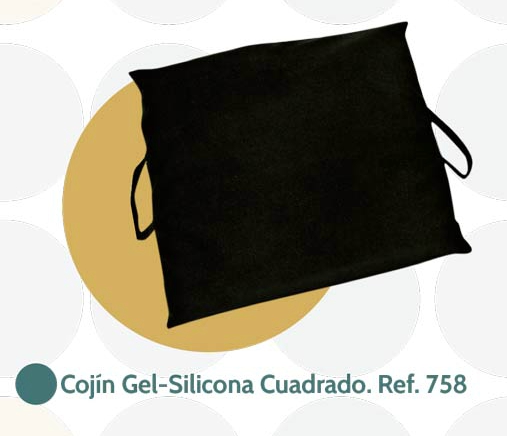 ORTOTEX COJÍN GEL-SILICONA CUADRADO