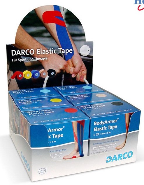 DARCO ELASTIC TAPE CAJA ESPOSITORA 6 UNID.