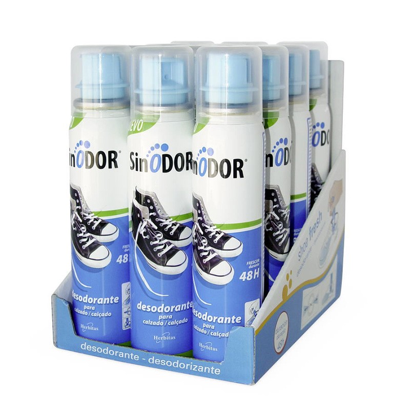 DERMA FEET EXPO SINODOR DESODORANTE CALZADO 100ML 12U