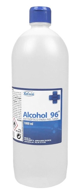 HERBITAS ALCOHOL 96* GRADOS 1 LITRO