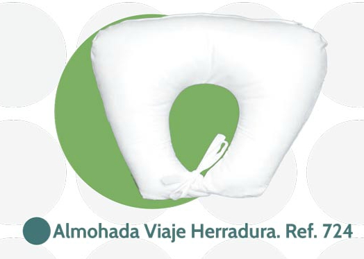 Almohada cervical de viaje herradura - Ref: 724