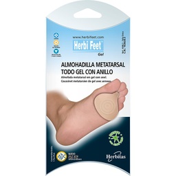 [6008.7] HERBI FEET ALMOHAD. METATARSAL TODO GEL C/ANILLO