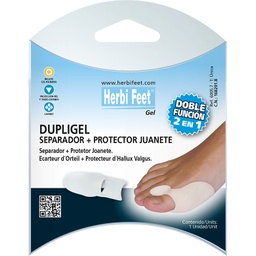 [6005.7] HERBI FEET DUPLIGEL-SEPARADOR+PROT.JUANETE 1UND