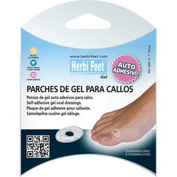 [6091.8] HERBI FEET PARCHES CALLOS 6 UNDS.